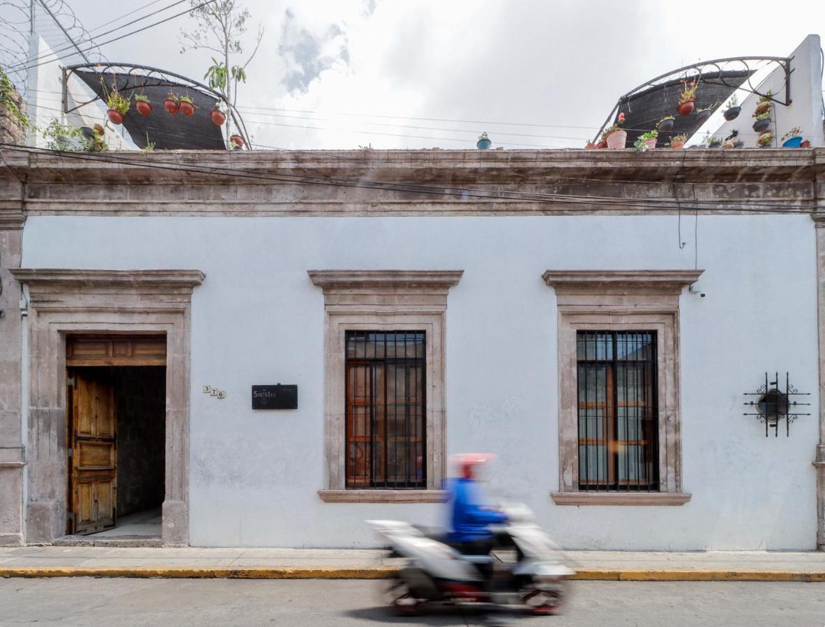 Hotel La Siesta Del Fauno Morelia Eksteriør bilde